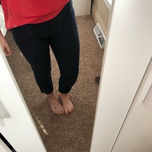 The Limited Drew Fit Navy Pants